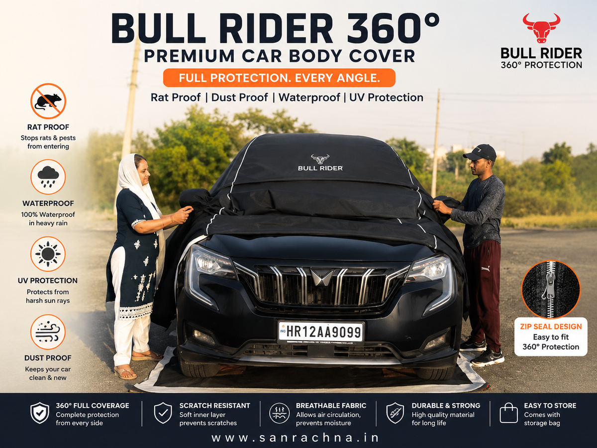 Mercedes-Benz 360 Degree Full Protection Car Cover Black - Bull Rider
