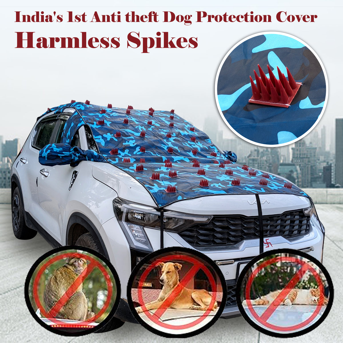 Universal Car Dog Guard & Anti-Theft Shield β All-in-One Pet Safety & Security Solution