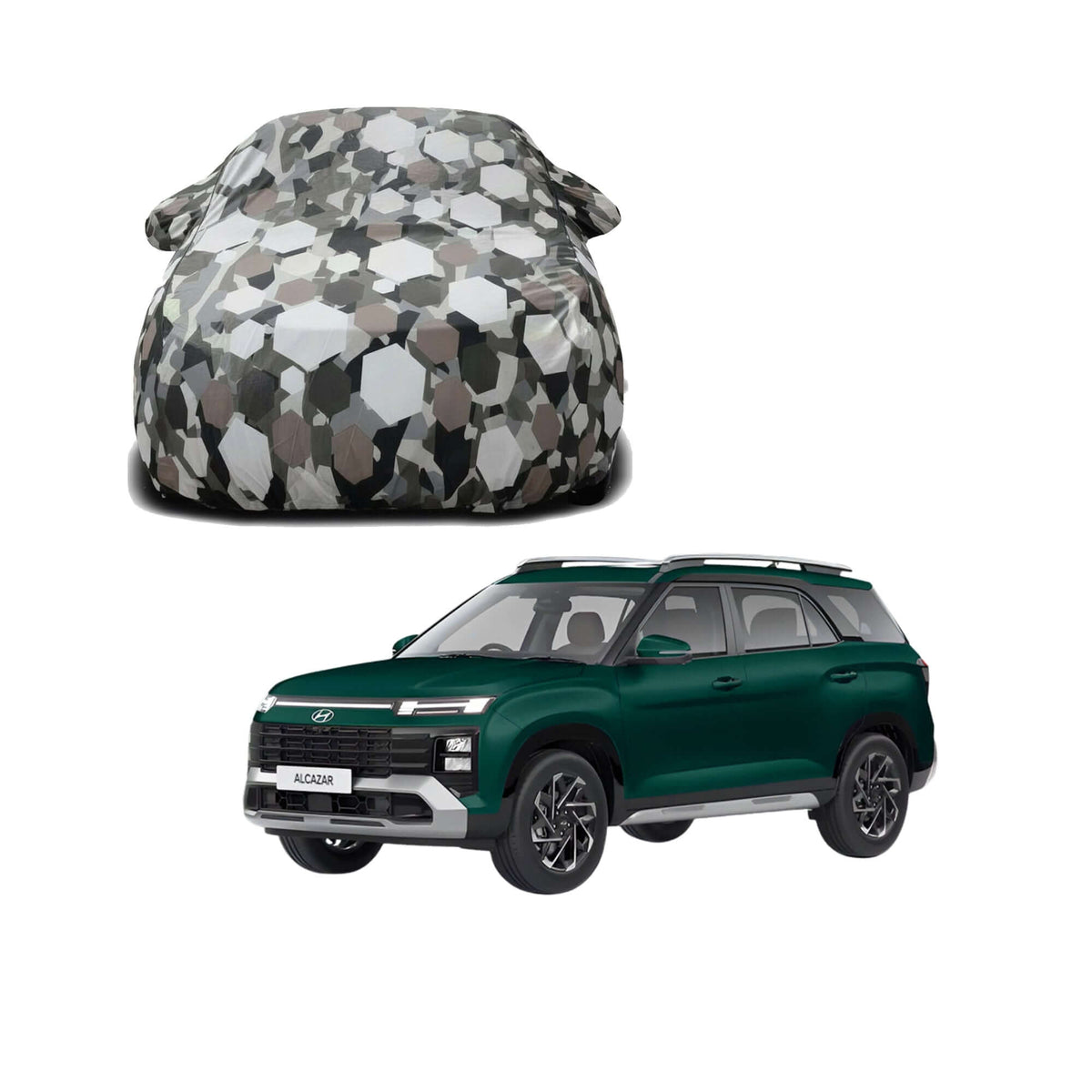 HYUNDAI Waterproof Car Body Cover For All Weather By Bull Rider