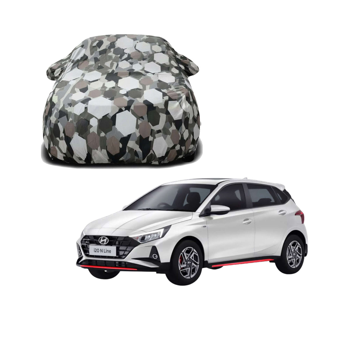 HYUNDAI Waterproof Car Body Cover For All Weather By Bull Rider