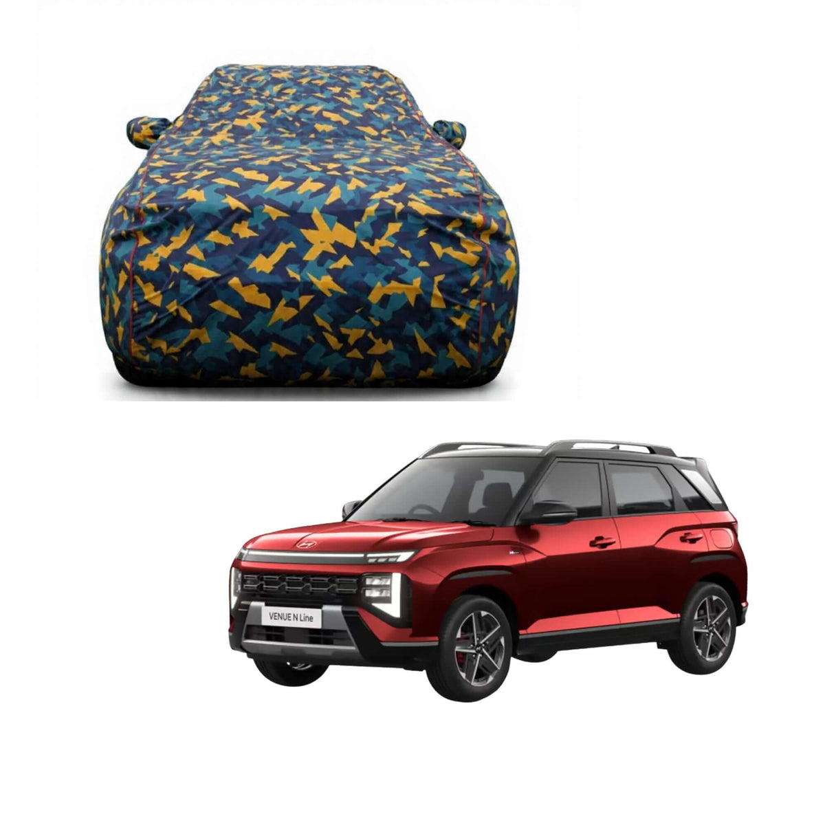 HYUNDAI Waterproof Car Body Cover For All Weather By Bull Rider