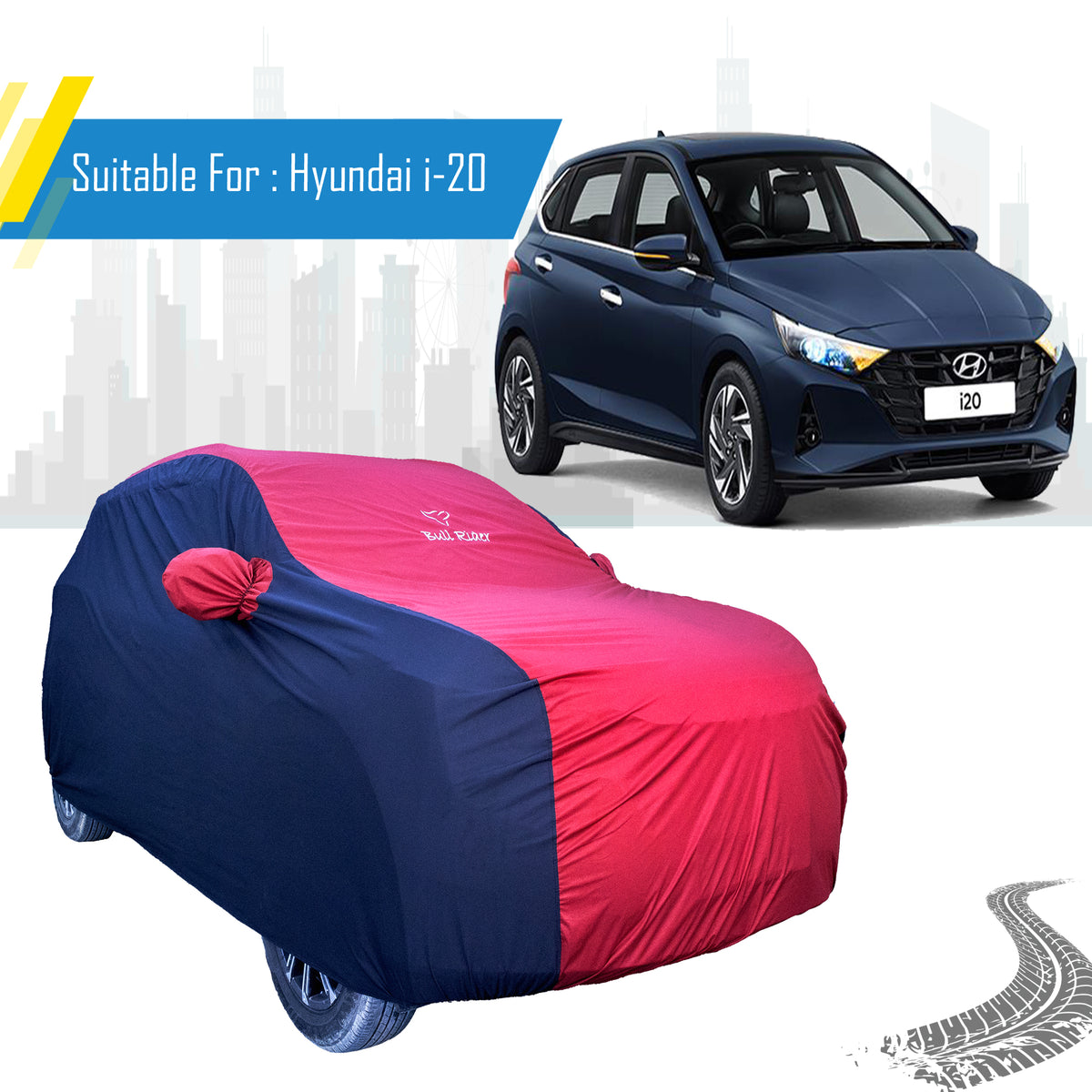 Hyundai i-20 Supersoft Waterproof Car Body Cover By Bull Rider