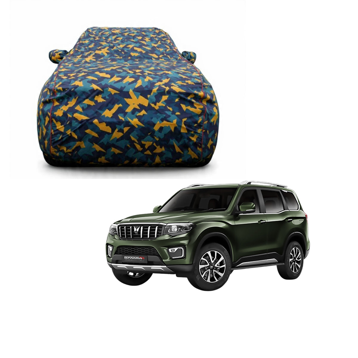 Mahindra Waterproof Car Body Cover For All Weather Protection By Bull Rider