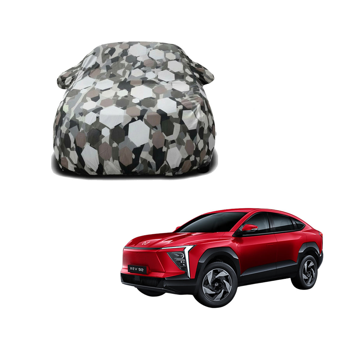 Mahindra Waterproof Car Body Cover For All Weather Protection By Bull Rider