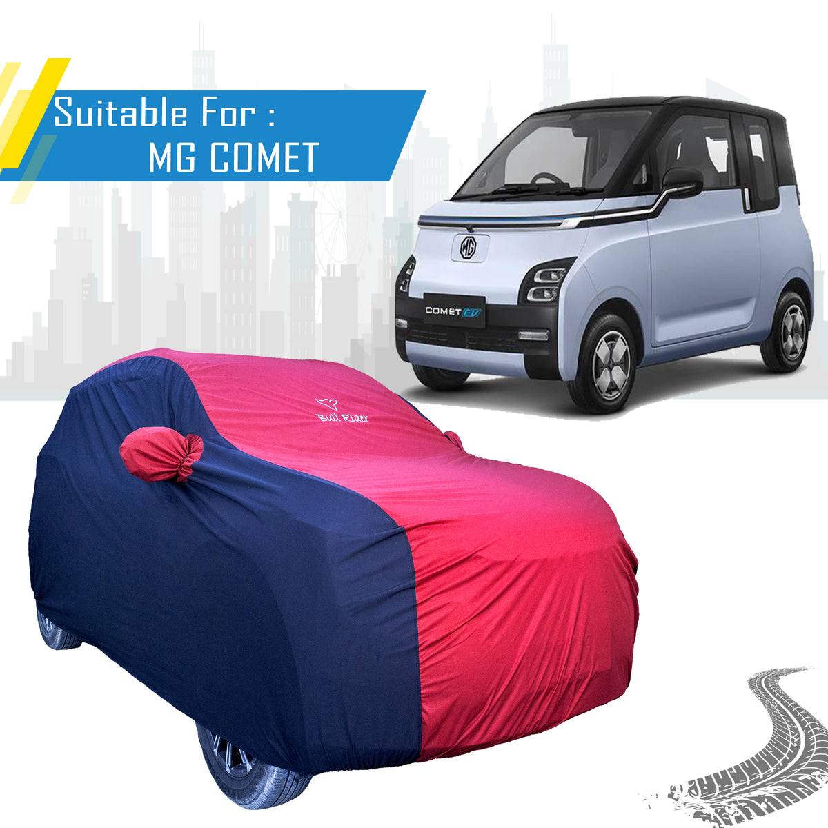 MG Comet Supersoft Waterproof Car Body Cover By Bull Rider