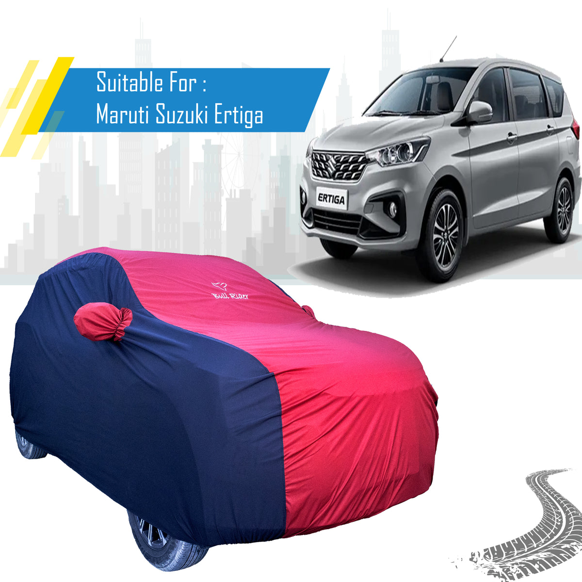 Maruti Suzuki Ertiga Supersoft Waterproof Car Body Cover By Bull Rider