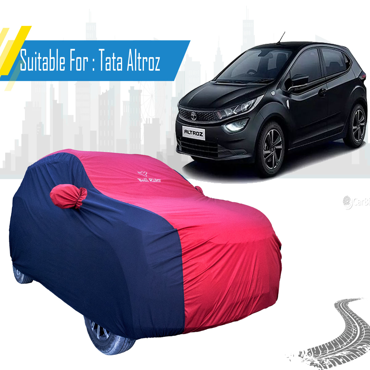 Tata Altroz Supersoft Waterproof Car Body Cover By Bull Rider