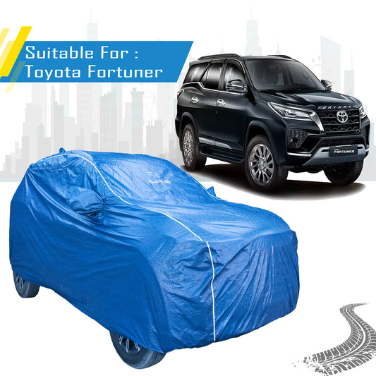 Toyota Fortuner car cover with mirror pockets – Bull Rider Featherlite