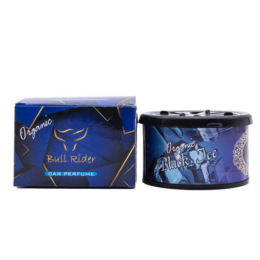 Bull Rider Black Ice alcohol-free dashboard car perfume with scented cakes