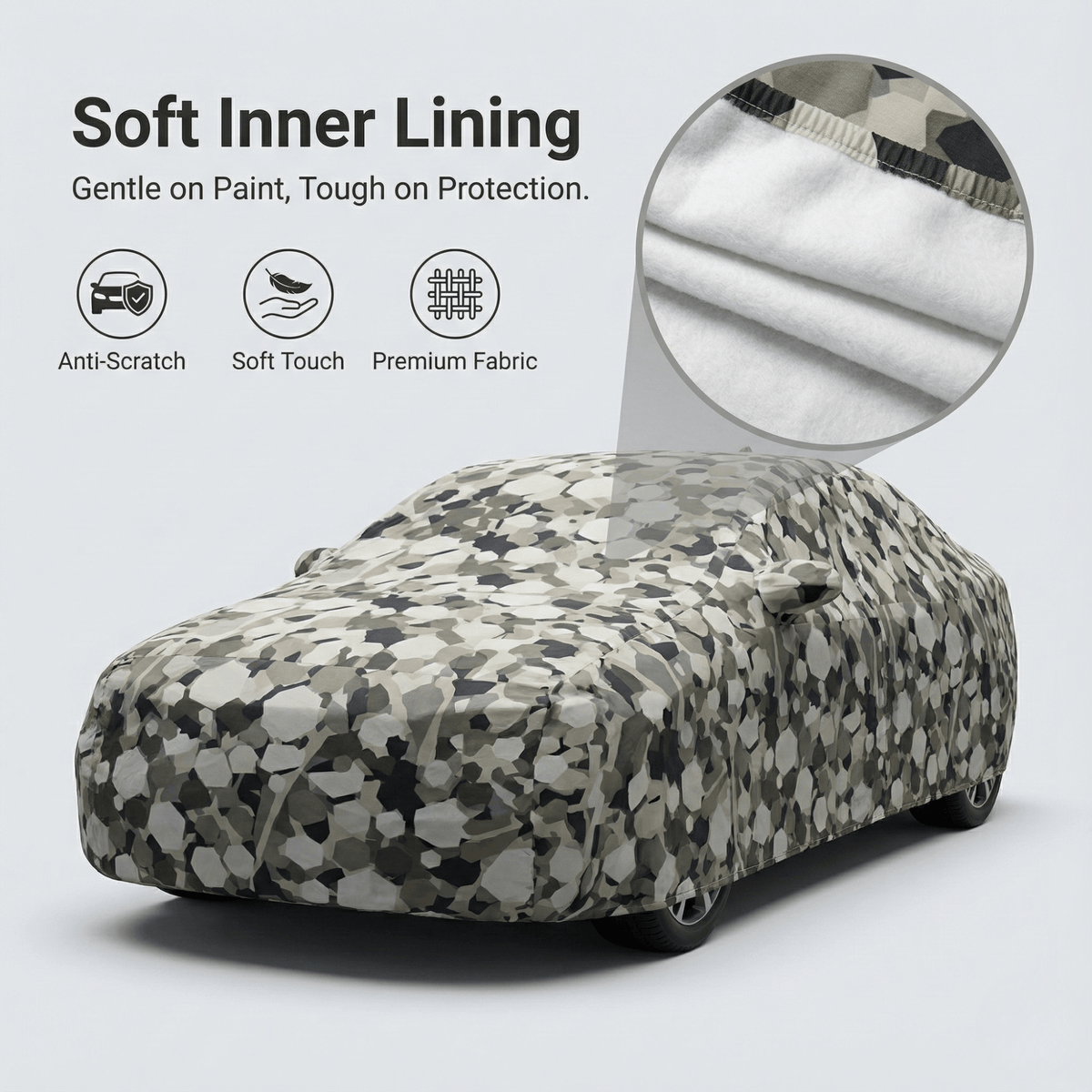 Mahindra Waterproof Car Body Cover For All Weather Protection By Bull Rider