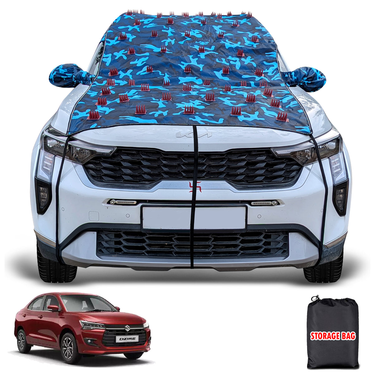 Universal Car Dog Guard & Anti-Theft Shield – All-in-One Pet Safety & Security Solution