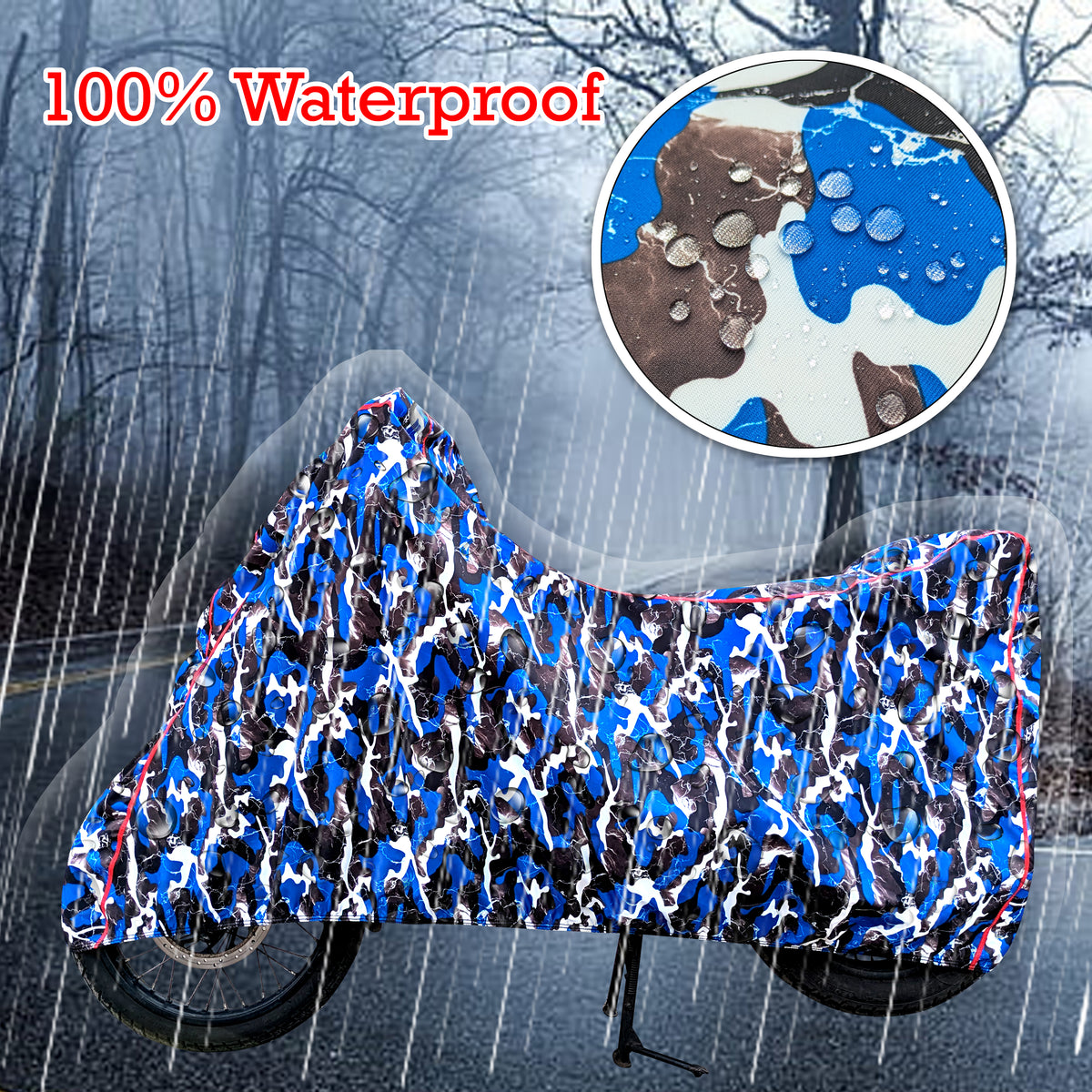 Premium Waterproof Bike Cover – Universal Fit for Motorcycles