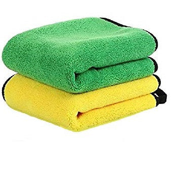 Sanrachnass Bull Rider microfiber cloths in multicolor, 40x40 cm, highly absorbent, plush, perfect for car cleaning and detailing.