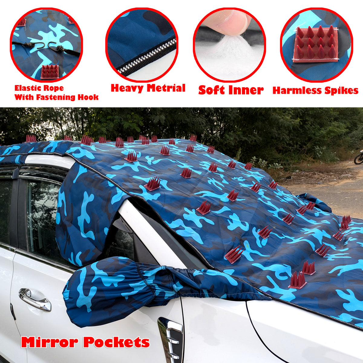Universal Car Dog Guard & Anti-Theft Shield – All-in-One Pet Safety & Security Solution