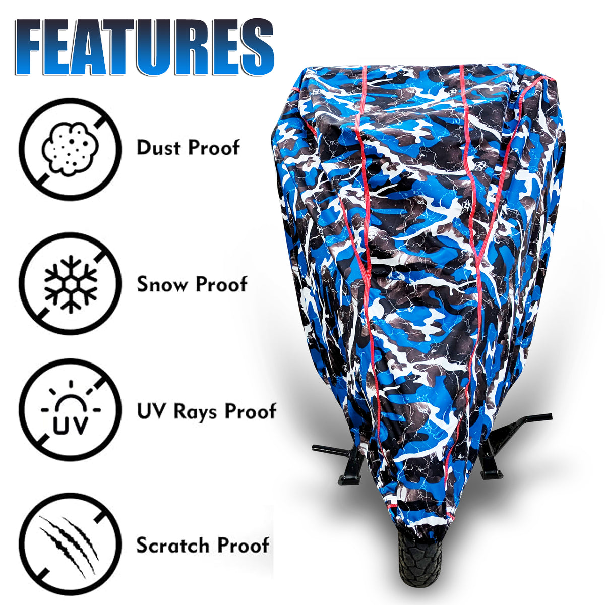 Premium Waterproof Bike Cover – Universal Fit for Motorcycles