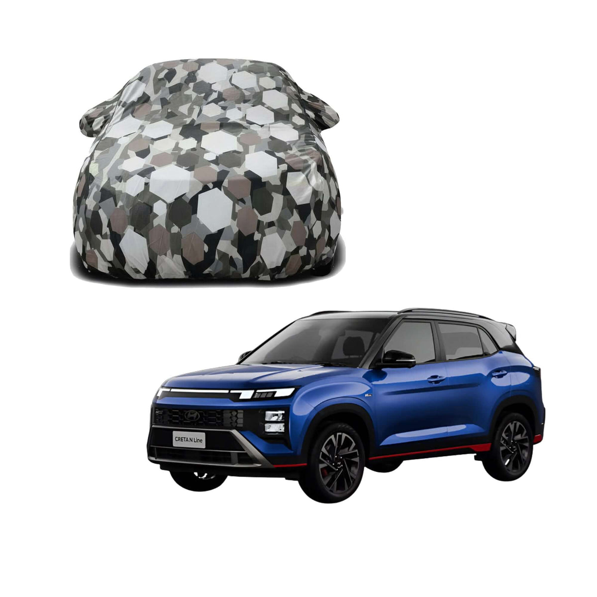 HYUNDAI Waterproof Car Body Cover For All Weather By Bull Rider