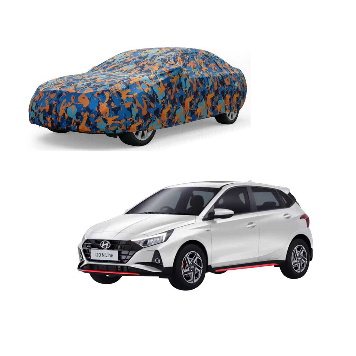 HYUNDAI Waterproof Car Body Cover For All Weather By Bull Rider