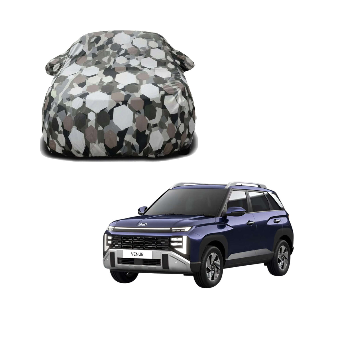 HYUNDAI Waterproof Car Body Cover For All Weather By Bull Rider