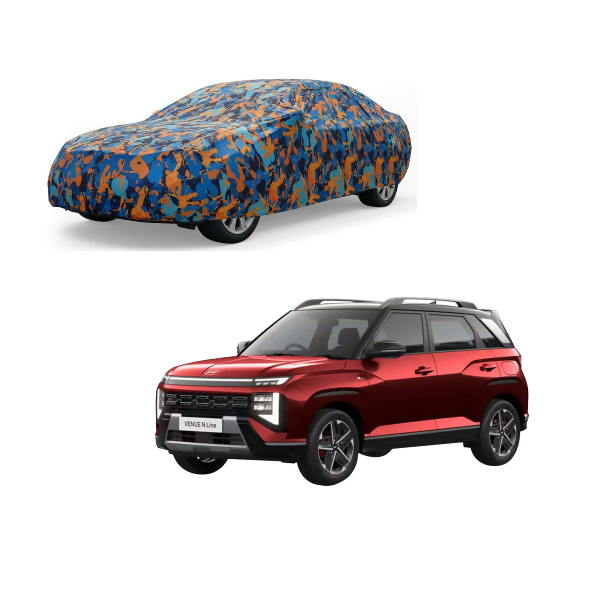 HYUNDAI Waterproof Car Body Cover For All Weather By Bull Rider