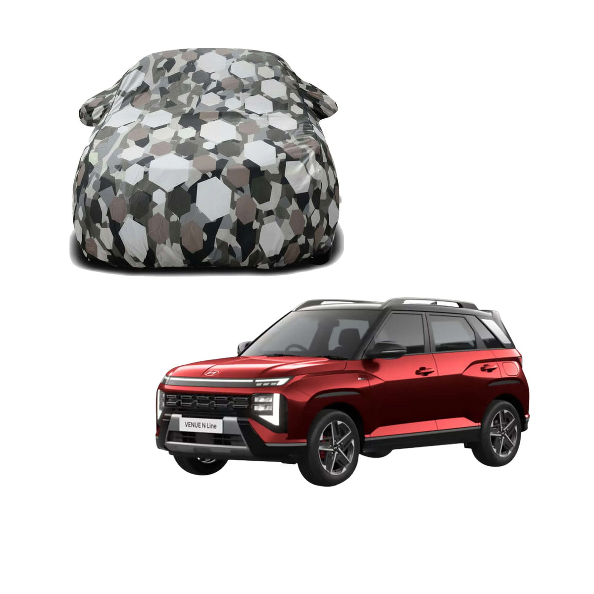 HYUNDAI Waterproof Car Body Cover For All Weather By Bull Rider