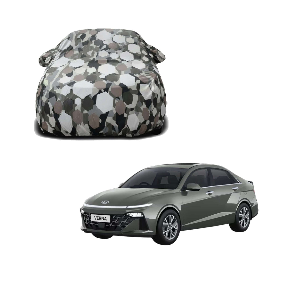 HYUNDAI Waterproof Car Body Cover For All Weather By Bull Rider