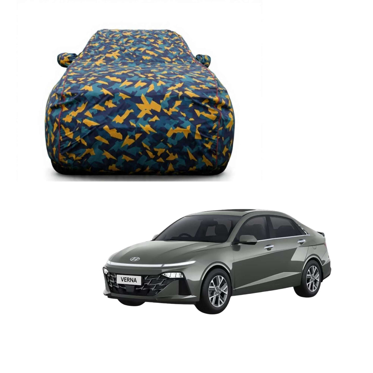 HYUNDAI Waterproof Car Body Cover For All Weather By Bull Rider