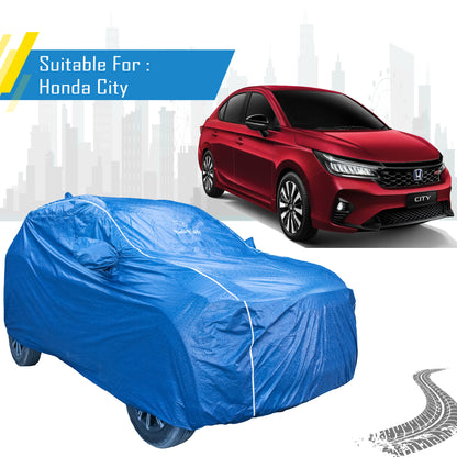 Honda City Featherlite waterproof car body cover by Bull Rider