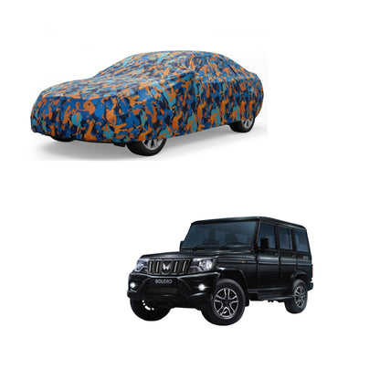 Mahindra Waterproof Car Body Cover For All Weather Protection By Bull Rider