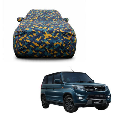 Mahindra Waterproof Car Body Cover For All Weather Protection By Bull Rider