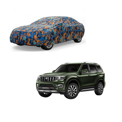 Mahindra Waterproof Car Body Cover For All Weather Protection By Bull Rider