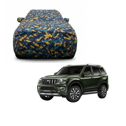 Mahindra Waterproof Car Body Cover For All Weather Protection By Bull Rider