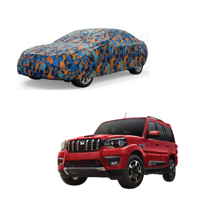 Mahindra Waterproof Car Body Cover For All Weather Protection By Bull Rider