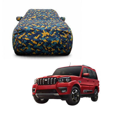 Mahindra Waterproof Car Body Cover For All Weather Protection By Bull Rider