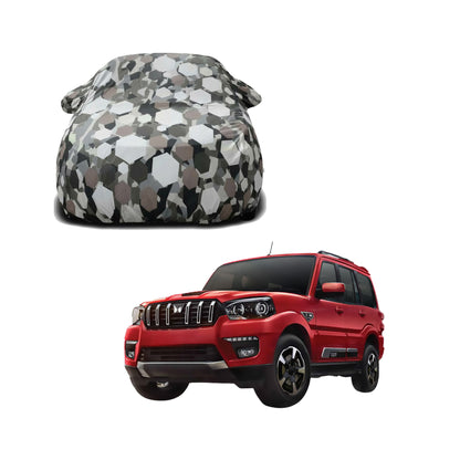 Mahindra Waterproof Car Body Cover For All Weather Protection By Bull Rider