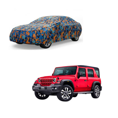 Mahindra Waterproof Car Body Cover For All Weather Protection By Bull Rider