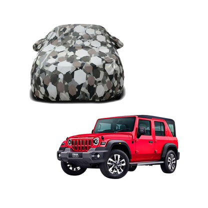 Mahindra Waterproof Car Body Cover For All Weather Protection By Bull Rider