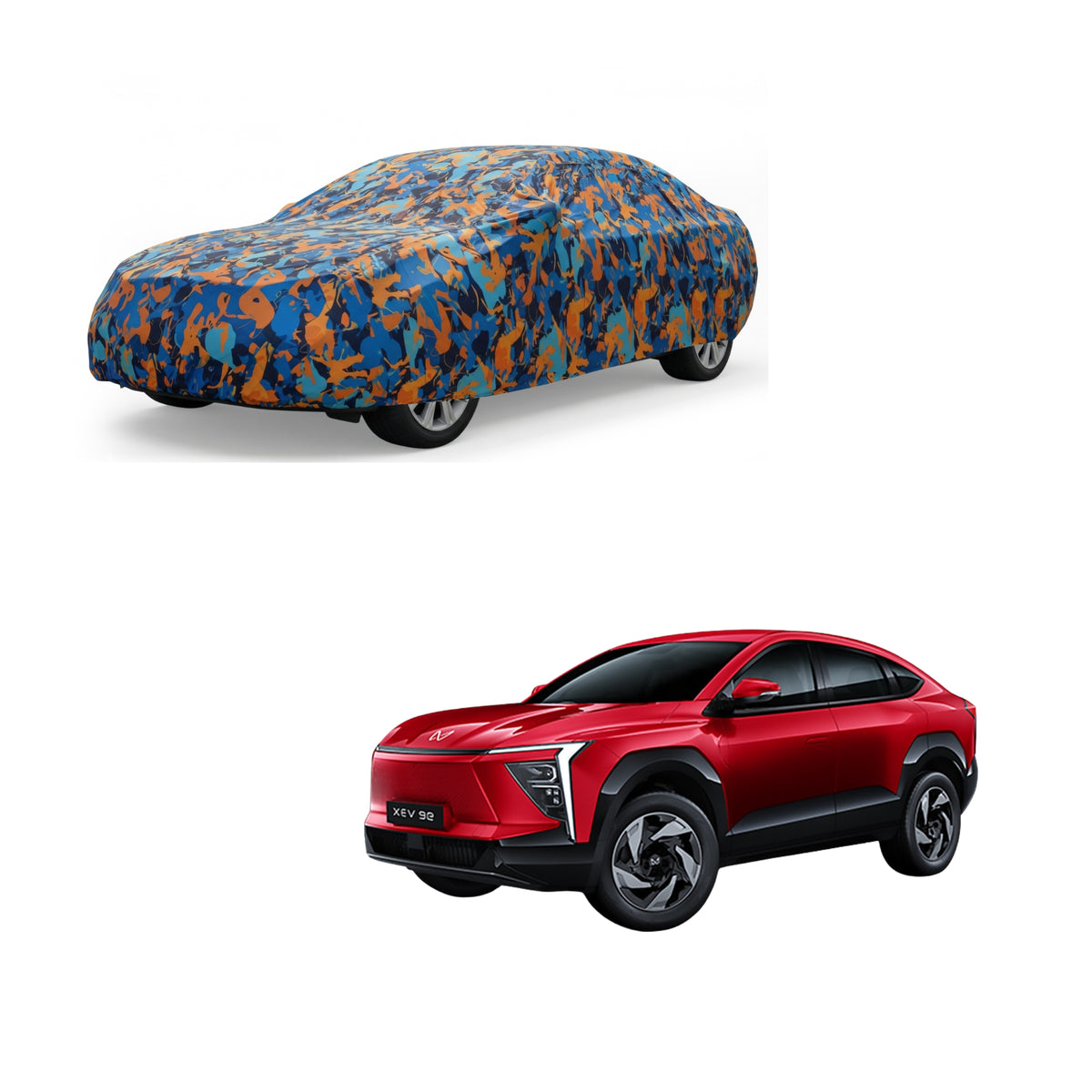 Mahindra Waterproof Car Body Cover For All Weather Protection By Bull Rider