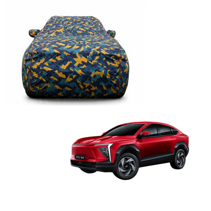 Mahindra Waterproof Car Body Cover For All Weather Protection By Bull Rider