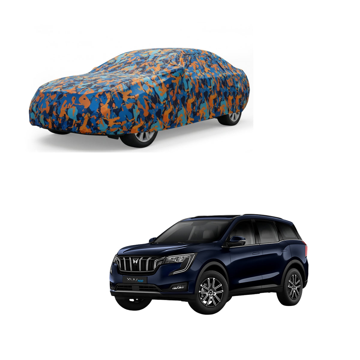 Mahindra Waterproof Car Body Cover For All Weather Protection By Bull Rider