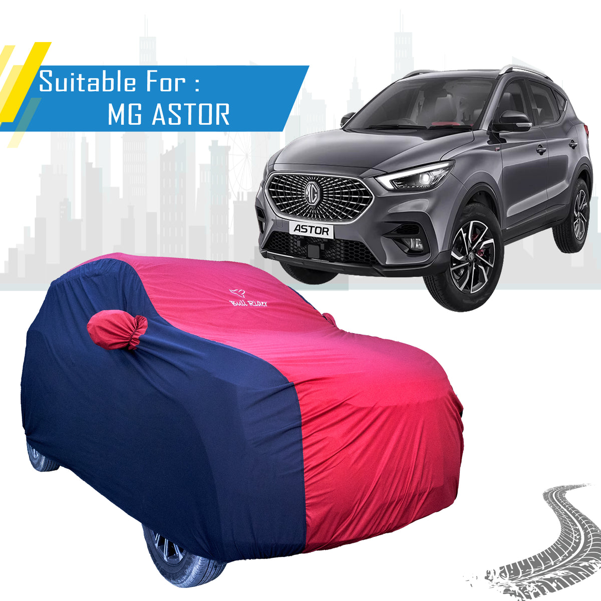 MG Astor Supersoft Waterproof Car Body Cover By Bull Rider
