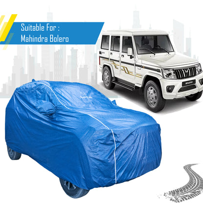 Mahindra Bolero Featherlite waterproof car body cover by Bull Rider