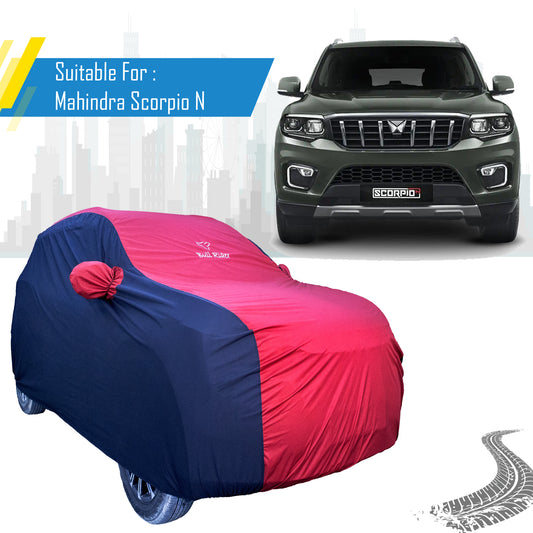 Mahindra Scorpio N Supersoft Waterproof Car Body Cover By Bull Rider