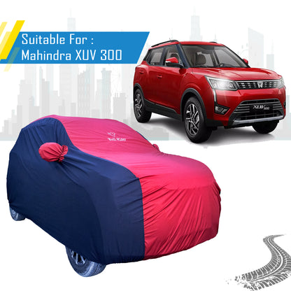 Mahindra XUV 3OO Supersoft Waterproof Car Body Cover By Bull Rider