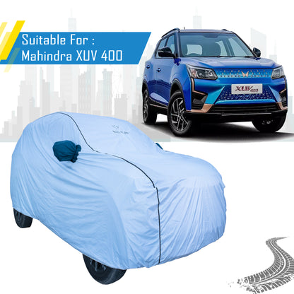 Mahindra XUV400 Car Cover – All Weather Waterproof Body Cover with Mirror Pockets | Bull Rider
