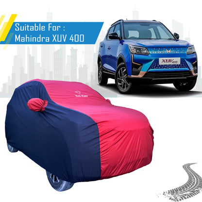 Mahindra XUV 4OO Supersoft Waterproof Car Body Cover By Bull Rider
