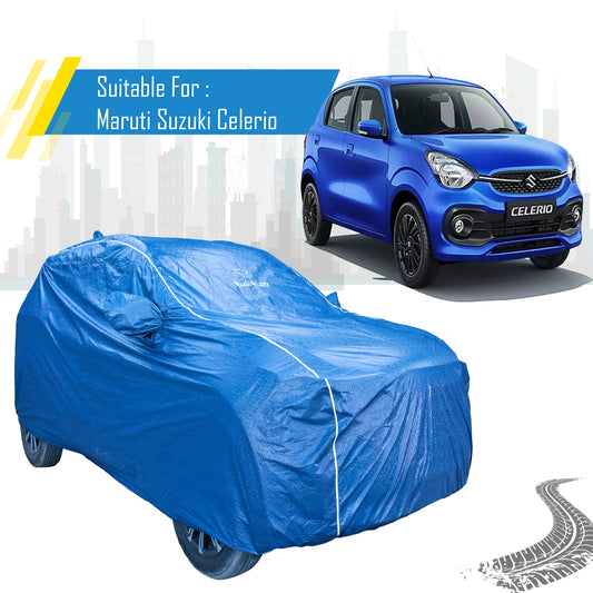 Maruti Suzuki Celerio car cover with mirror pockets – Bull Rider Featherlite