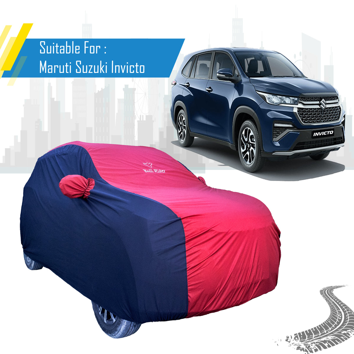 Maruti Suzuki Invicto Supersoft Waterproof Car Body Cover By Bull Rider