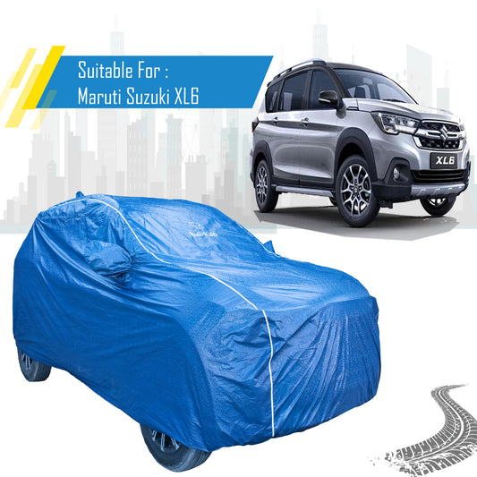Maruti Suzuki XL6 car cover with mirror pockets – Bull Rider Featherlite