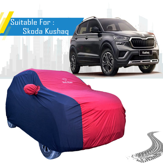 Skoda Kushaq Supersoft Waterproof Car Body Cover By Bull Rider