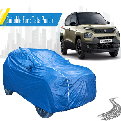 Tata Punch Featherlite car cover for rain, dust and UV protection